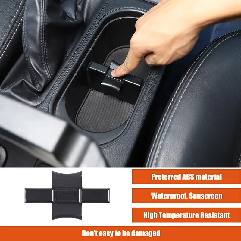 Mittelkonsole Wasser Tasse Separator Einsatz Tasse Halter Teiler Organizer Für Subaru Forester Outback Legacy Auto Innen Zubehör
