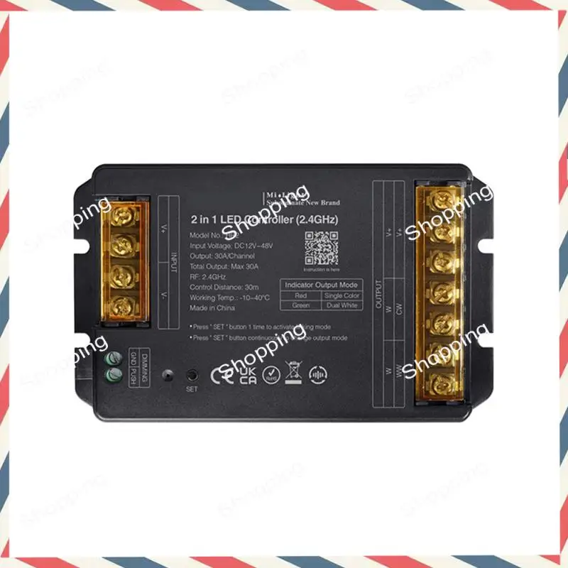 M20K LED Controller 2IN1 2.4Gwifi + RF Controller Grote Stroom Max 30A Voor Enkele Kleur/Dual Wit/RGB/RGBW/RGB/CCT Led Strip