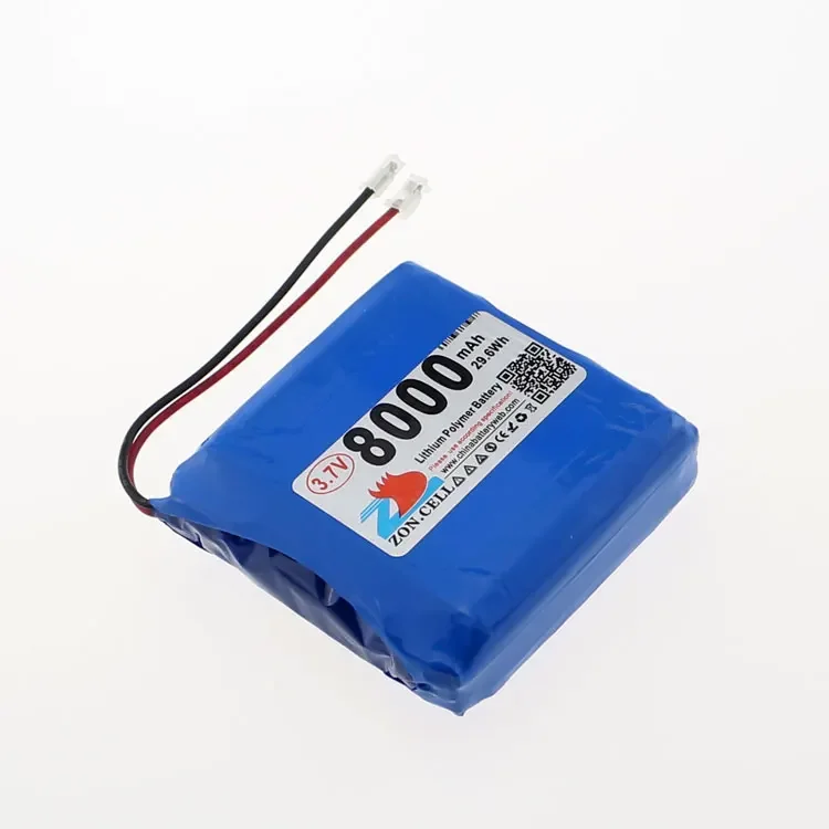 Batteria al litio polimerica CIS 8000mAh 3,7 V nucleo al litio per dispositivo portatile di alimentazione mobile esterno 185555