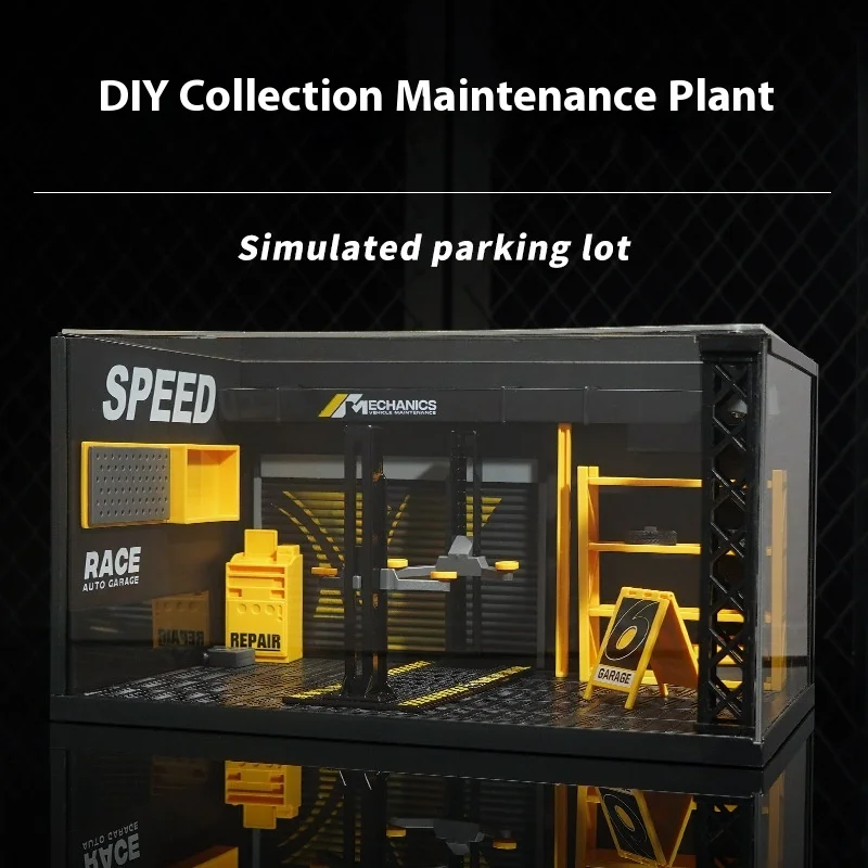 Имитация для ремонта, стоянки, DIY освещение для парковки, Ремонтный цех, коллекция декоративных украшений, подарок для мальчика, украшение для дома