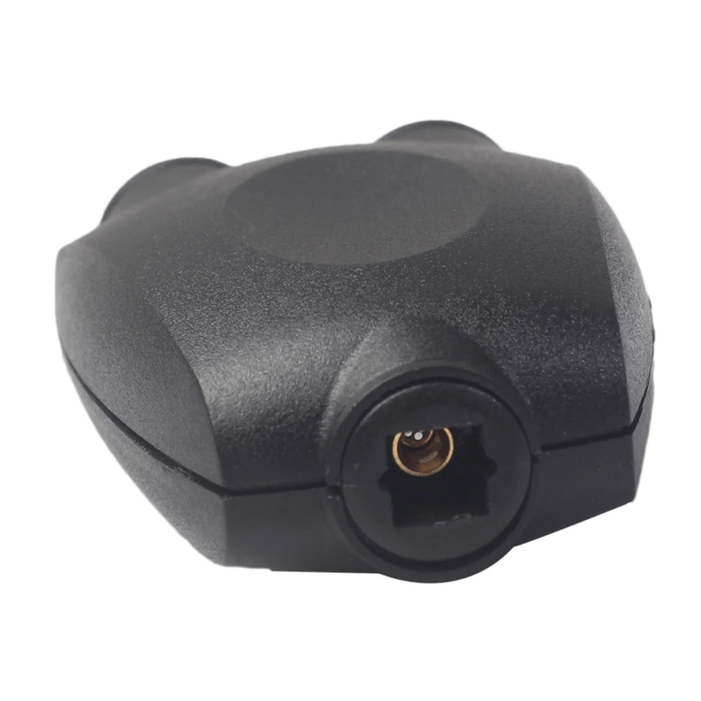 

1 Out Optical Audio Splitter Mini Spdif Digital Audio Adapter for Splitting Optical Fiber Signal to Two Outputs