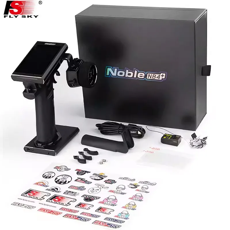 

Flysky Noble Nb4+ Rc Car Transmitter Remote Controller 2.4g Afhds3 8ch With Fgr4s Receiver For Rc Car Boat