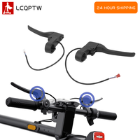 Ergonomic Design Aluminum Alloy Brake Handle For Niu KQi 3 Electric Scooter Left Right Cut Off Power Lever Anti Slip Grip Parts