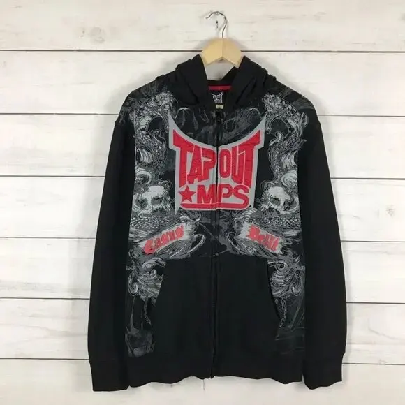 Zipper sweatshirt American retro street hip-hop loose printed spring and autumn oversize hooded jacket streetwear hoodie