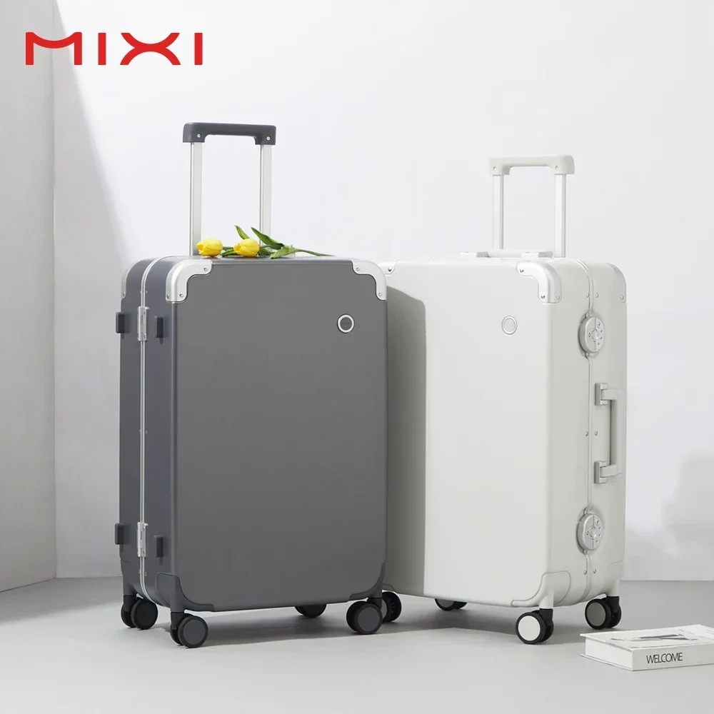 Mixi-カスタマイズされた荷物トロリー,トラベルバッグ,スーツケースセット,旅行,ヴィンテージ,サプライヤー,新しいコレクション