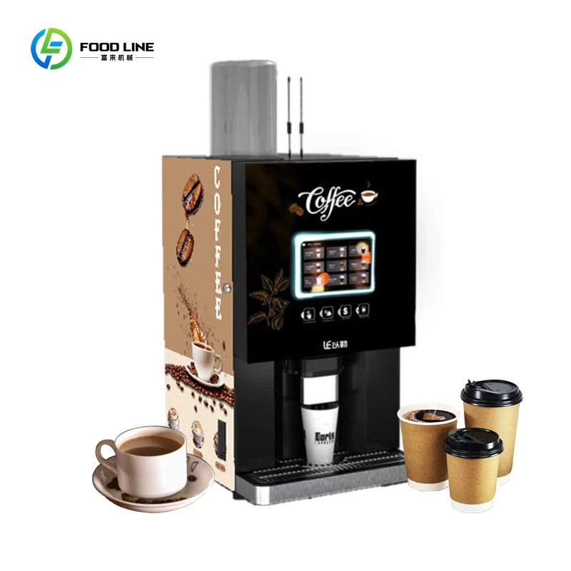 

FL Small Self-Service Coffee Machine Automatic Espresso Coffee Vending Machine for Subway and Hospital