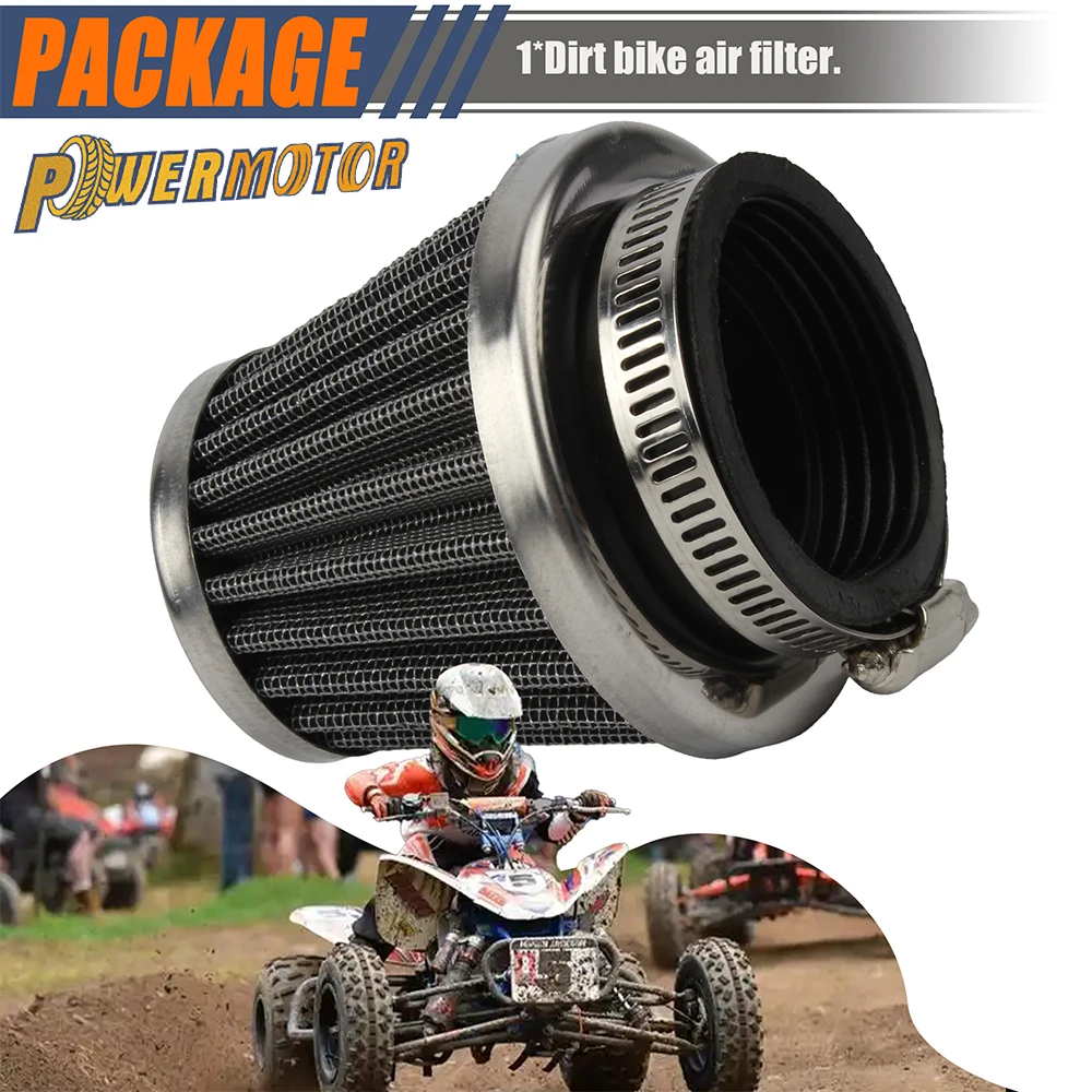 

Motorcycle 35MM 38MM 42MM 44MM Air Filter Universal Carburetor Air Intake Filter For 125cc 150cc 250cc 300cc ATV Dirt Bike
