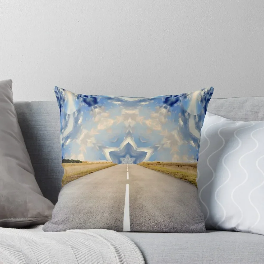 

On the Road Again Throw Pillow Room decorating items Christmas Covers christmas supplies Pillowcases For Pillows pillow