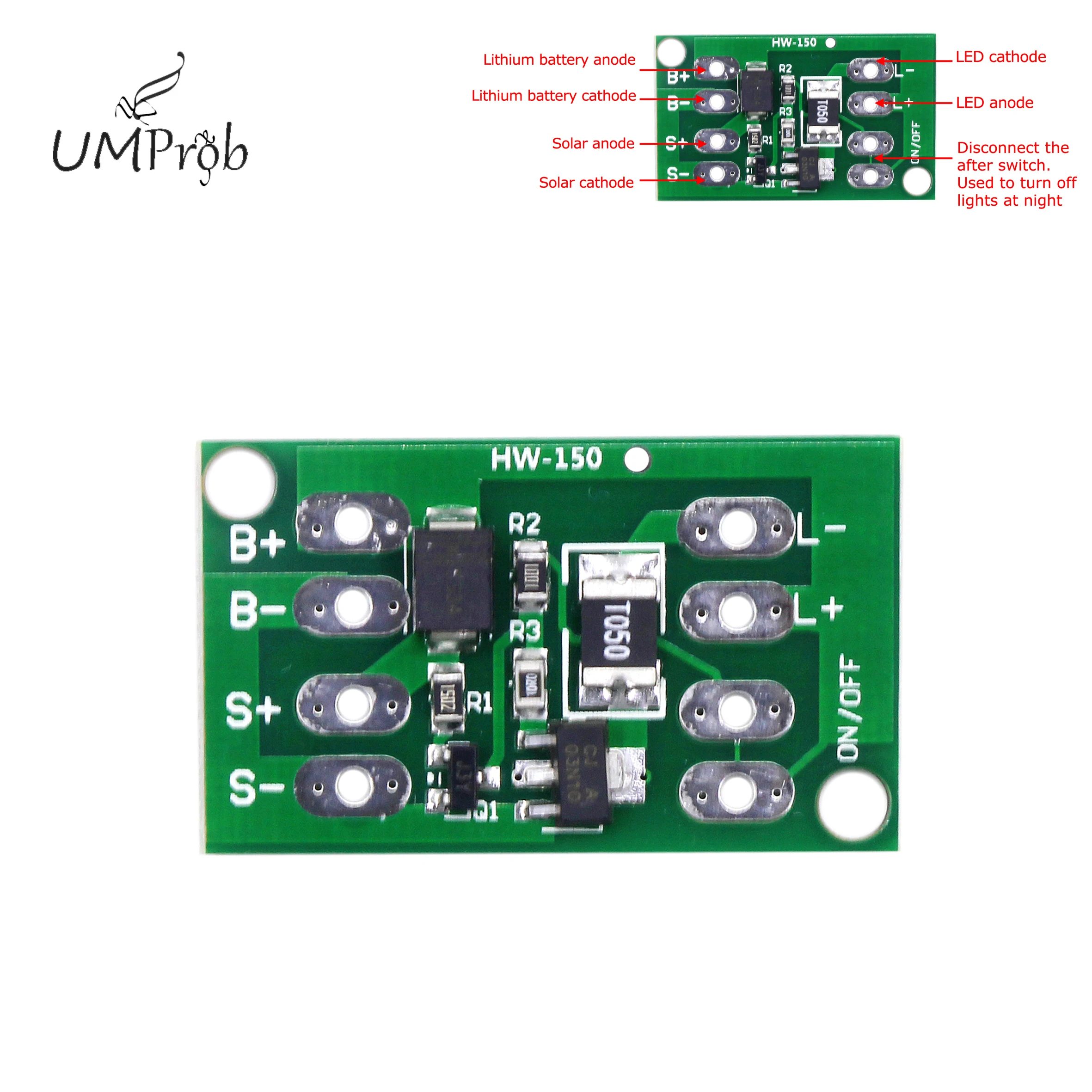 Automatic Solar Panel Battery Charger Board Night Light LED Lamp Control Switch Battery Charger Charging Controller Module