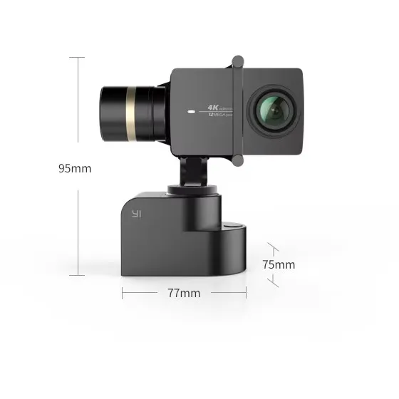 Yi Handheld Gimbal - Action Sport Camera Stabilizer Yi 4K 4K Selfie Stick Action Bluetooth Monopod Extendable