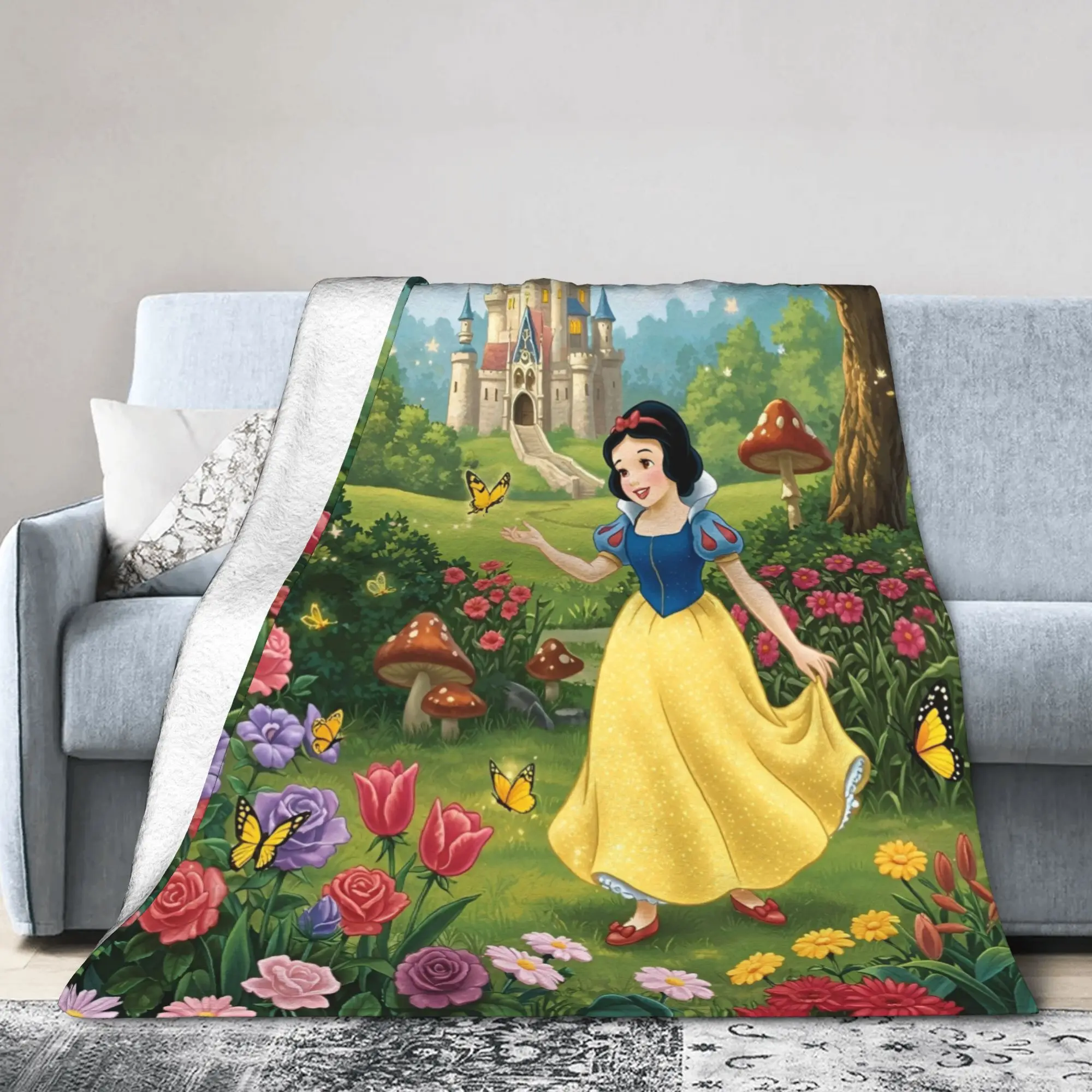 

Снеговые белые одеяла, фланелевое уютное легкое тонкое одеяло для дивана, плюшевое тонкое одеяло