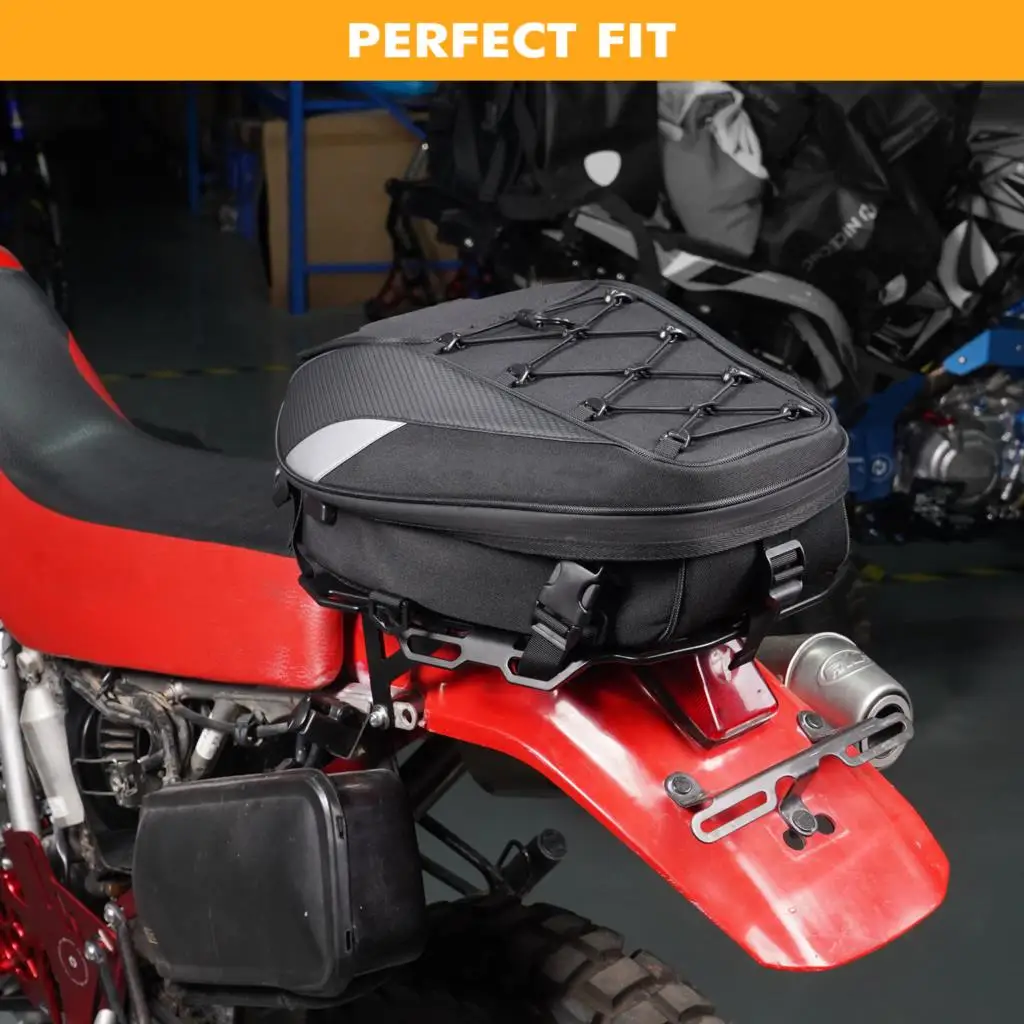 NICECNC For Honda XR650L XR 650L 1993-2025 Motorcycle Rear Luggage Rack Tail Rack Top Case Soft Luggage For 10-30 L Soft Bag