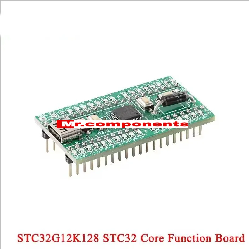 1PCS STC32G12K128 STC32 Core Function Learning Demo System Development Board Module Chip Max 128K Flash 32bit 8051 1.9V-5.5V New