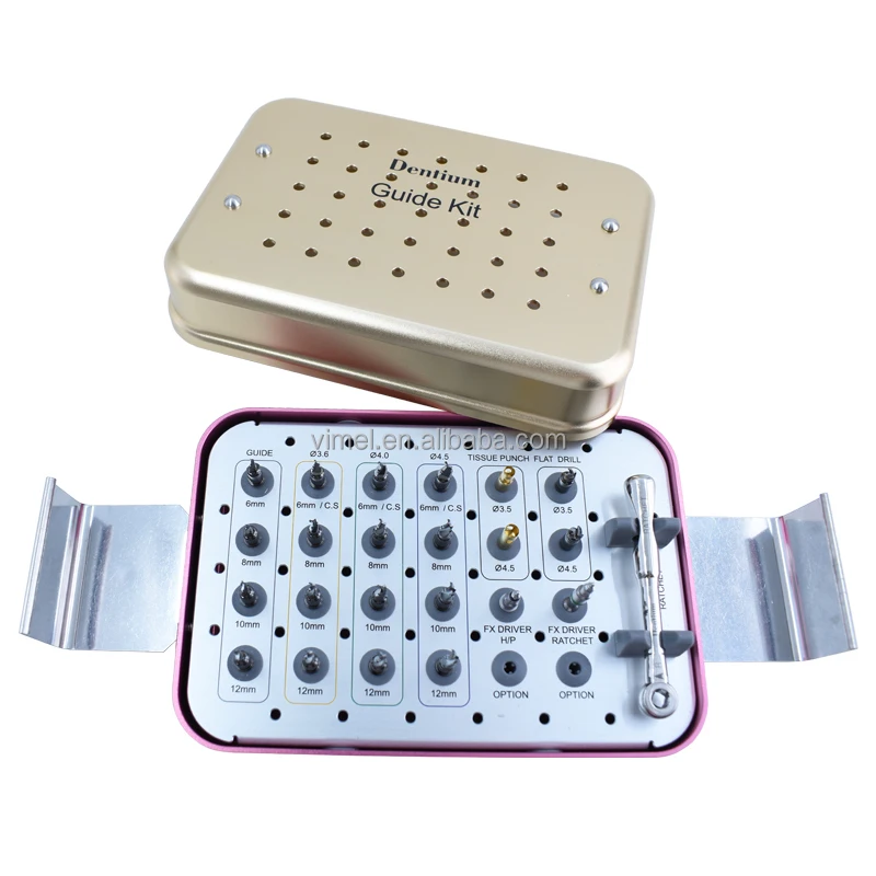 

Original Dentium Guide Kit Simple Standard Planting Guide Kit For Dental Implant Surgery Use dentium implant drill