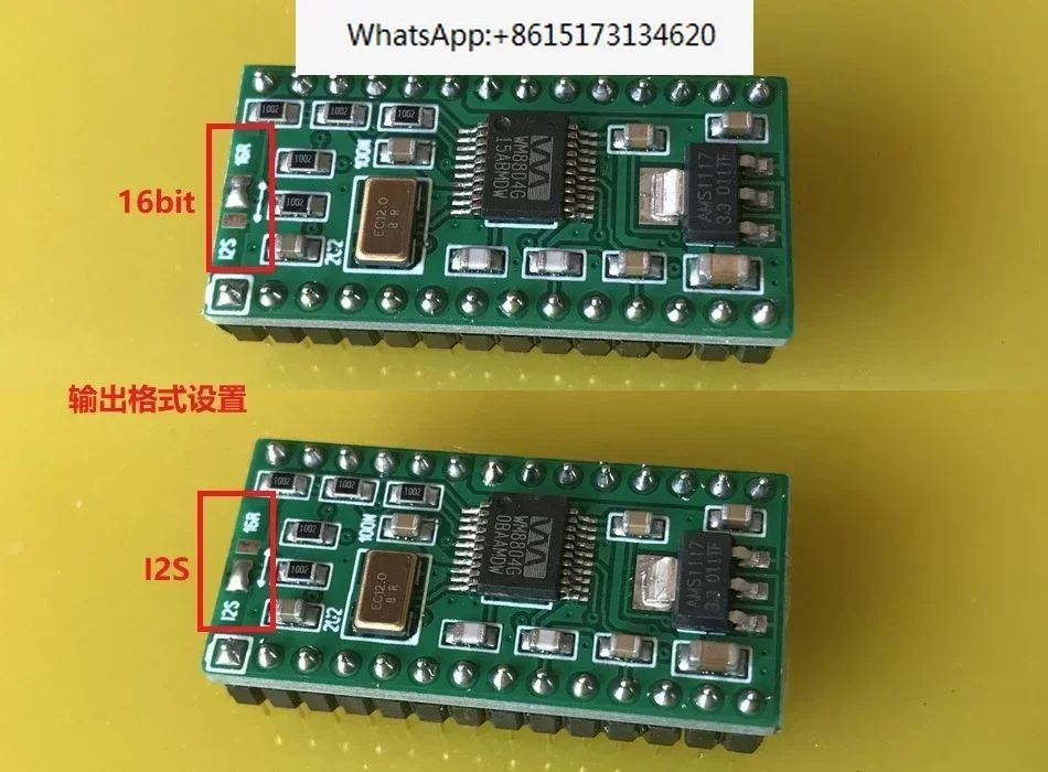 DIR9001 AK4118 CS8416 Modulo da WM8804 a CS8412