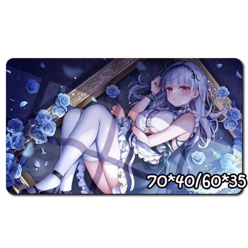 Card Pad Azur Lane Hms Formidable Uss Eldridge Ijn Azuma Kaga Diy Rubber Battle Mat Anime Actie Toy Figures Cadeaus voor Vrienden
