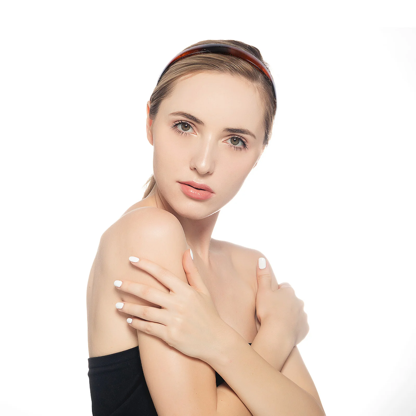 

2 шт. шикарные повязки на голову, простые обручи для волос, дизайн с широкими зубцами, тонкая работа для повседневного использования и особых случаев, простая повязка на голову