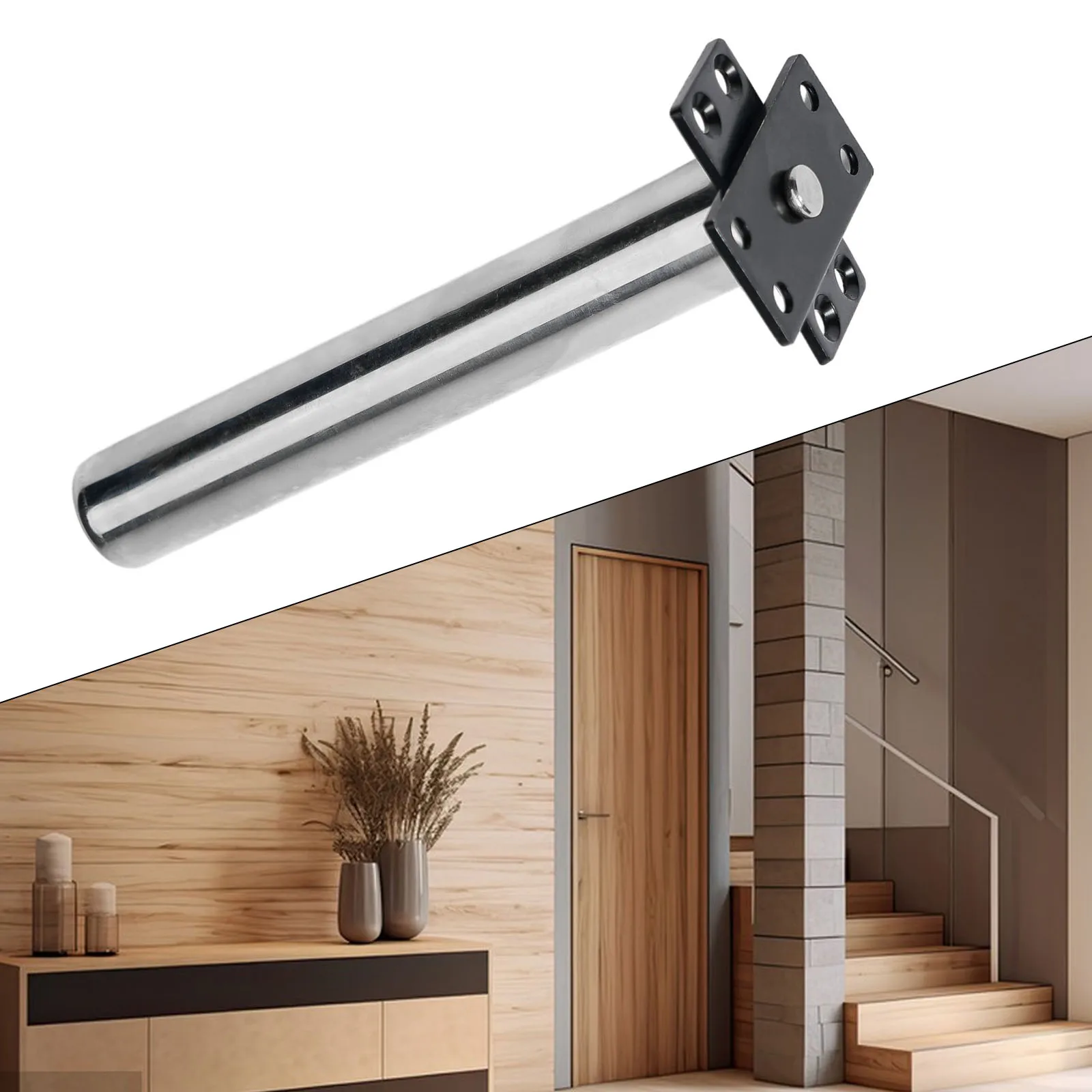 Cierrapuertas automático para puerta interior, cadena Tubular oculta, resorte, cierre suave, cierre de puerta Invisible, automático para el hogar