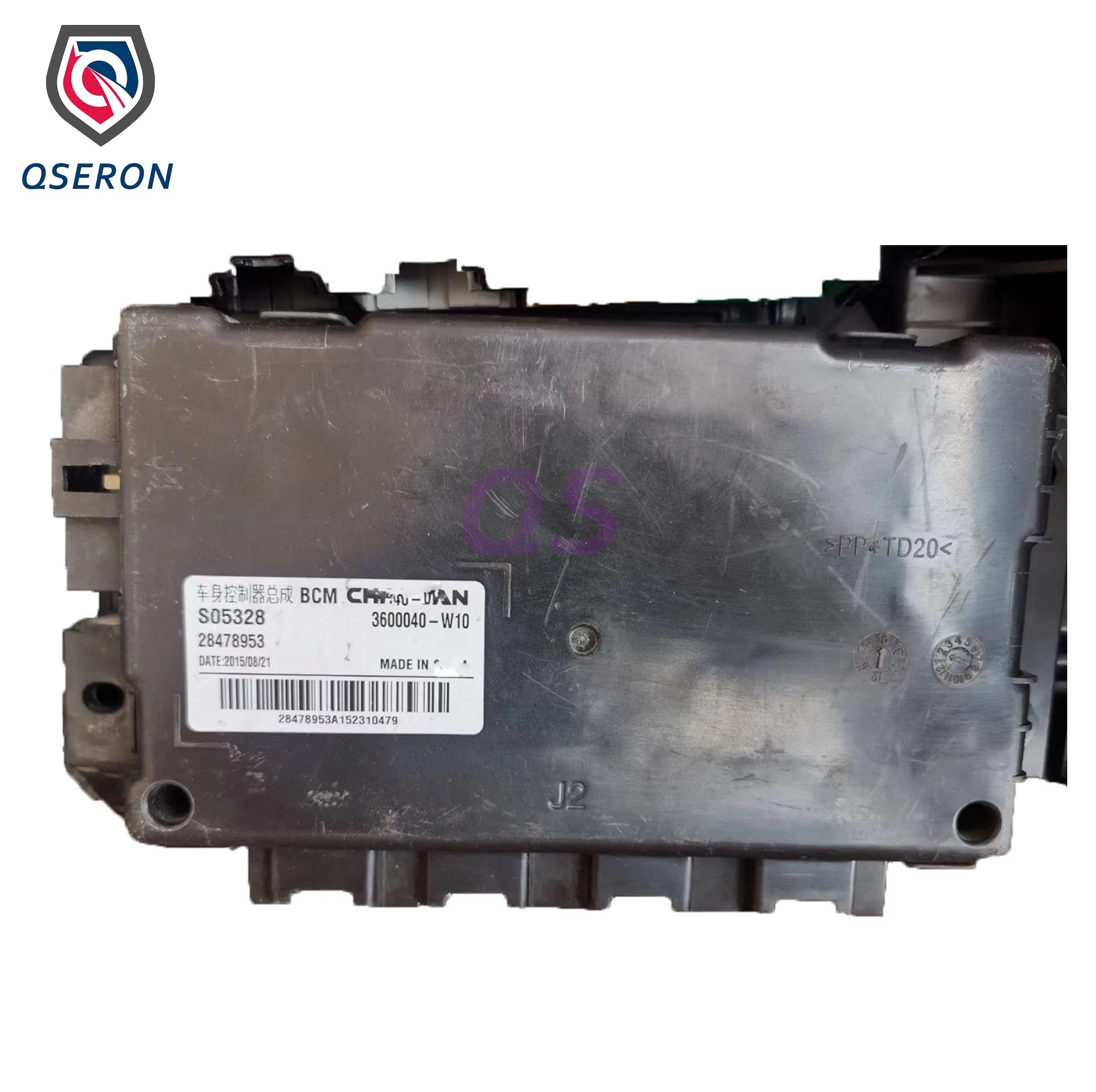 وحدة التحكم في جسم السيارة الأصلية المستخدمة 3600040 -W10 BCM 28478953 وحدة الكمبيوتر S05328 3600040 W10 ECM 28703388 PCM لشانجان #2