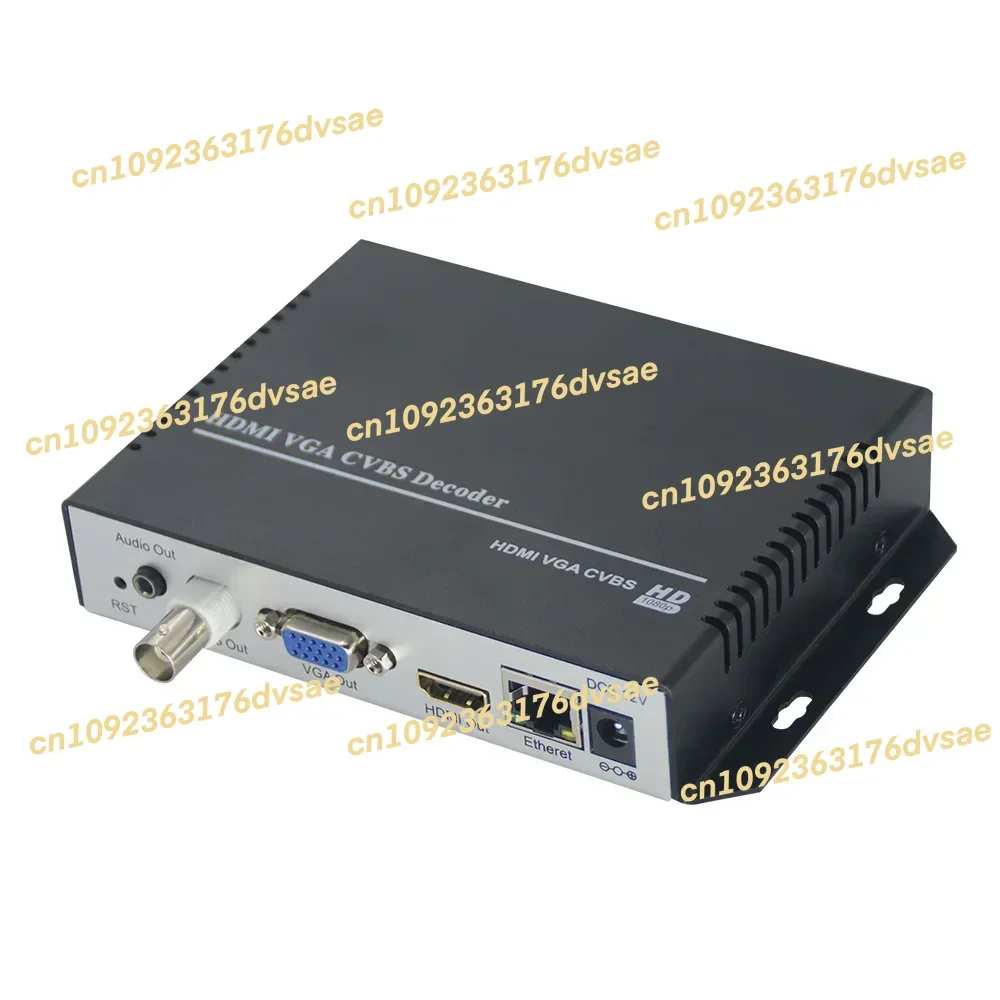 20254K H.265 IP ke HDMI VGA CVBS Output VIDEO DECODER