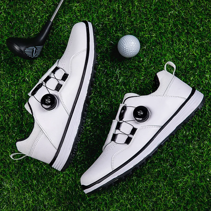 

2026 Lightweight Golf Shoes Men Professional Anti Slip Male Footwears for Golfing Walking Cushioning Sneaker