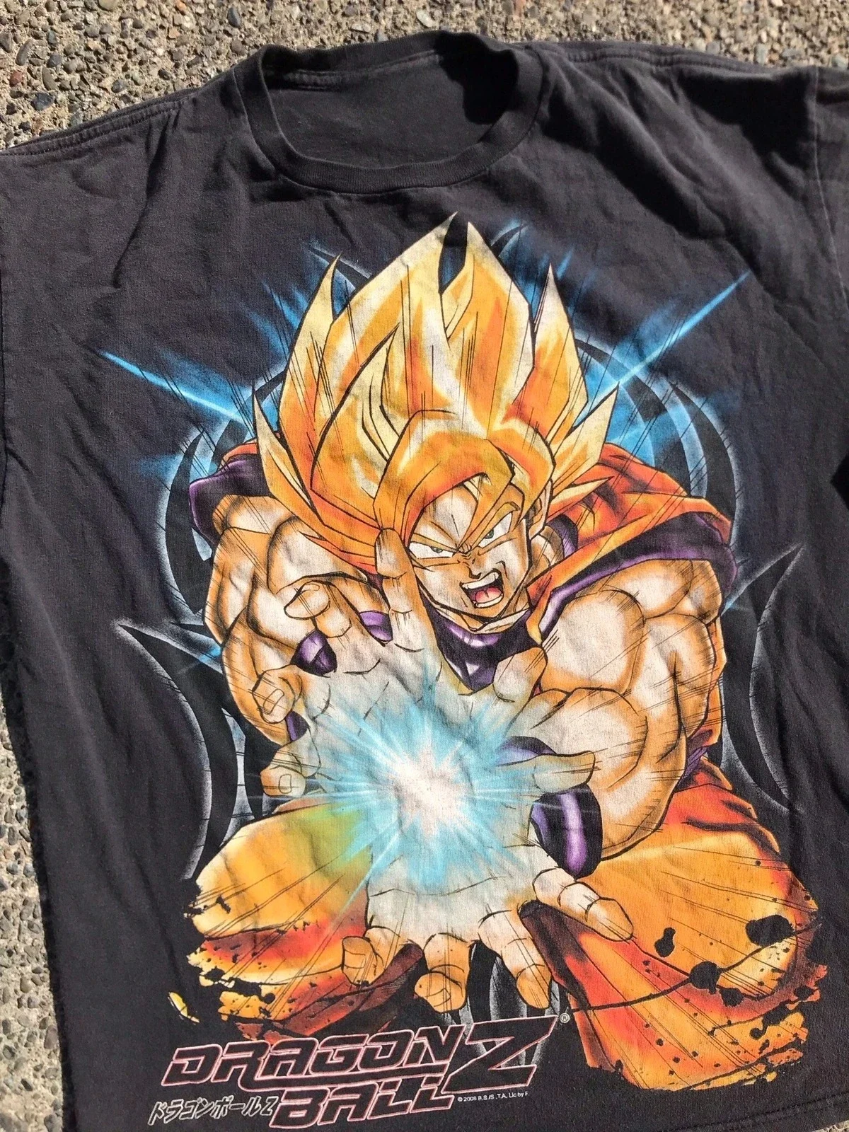 Street Fashion Definition - Kaos Lengan Pendek DragonBall Goku Anime