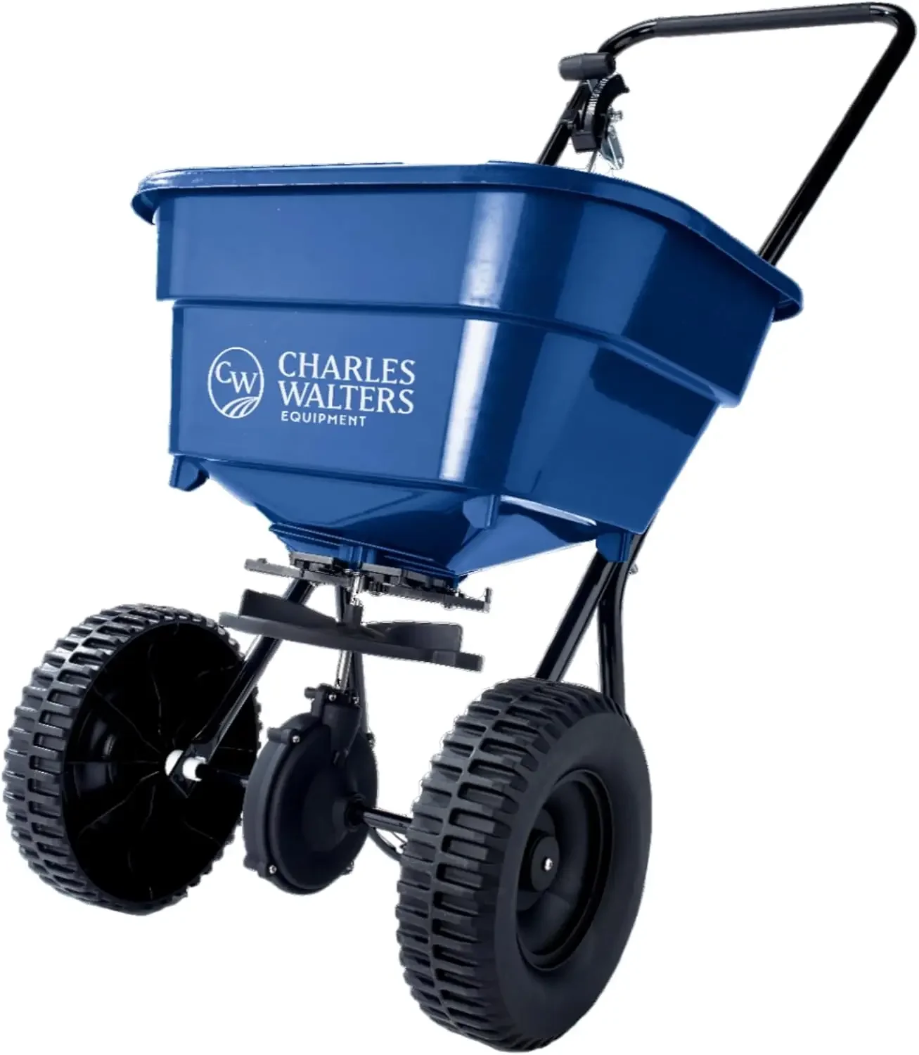 Equipment CW1000 Homeowner Broadcast Spreader for Spreading Fertilizer and Ice Melt on Lawns, Sidewalks, and Dri