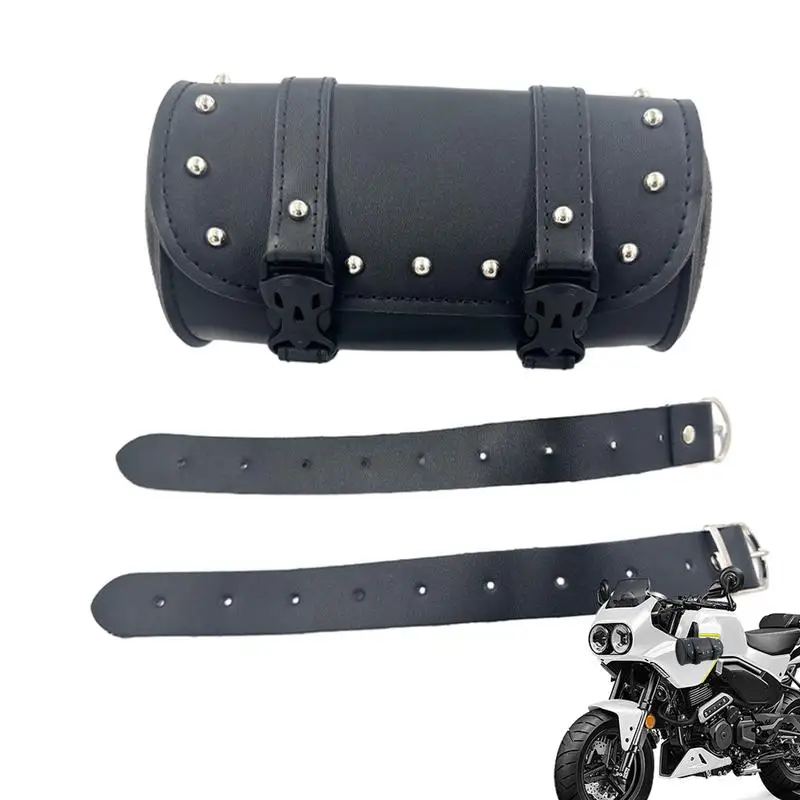 Motorcycle Tool Bag Waterproof Large Handlebar Storage Bag For Motorcycle Thickened Motorcycle Carrier Tool Pouch For Front