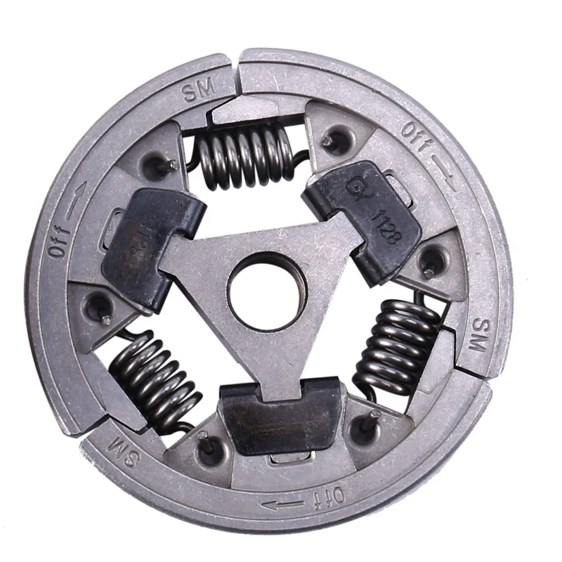 A03F 2X Clutch Drum 3/8 Inch 7T 8T Sprocket Rim Kit for MS361 Chainsaw Oil Pump Worm Gear
