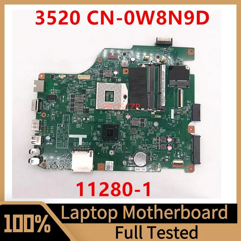 

Mainboard CN-0W8N9D 0W8N9D W8N9D For DELL 3520 Laptop Motherboard 11280-1 PWB:MXRD2 W/ HM76 DDR3 100% Fully Tested Working Well