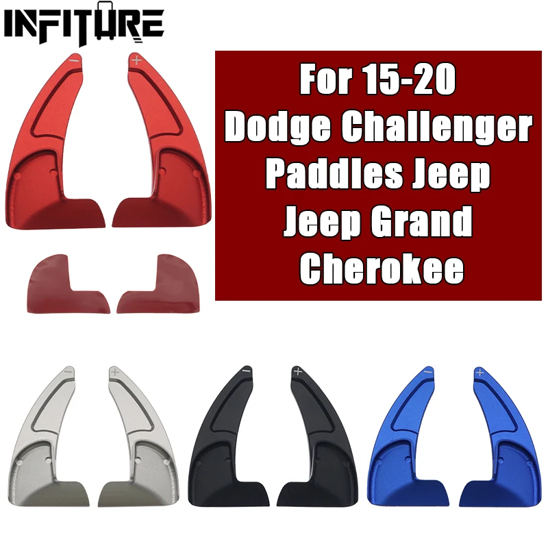 

Car Steering Wheel Direct Shift Paddle Shift Lever Extender for Dodge Challenger/Charger 2015-2020 Aluminum Car Accessories