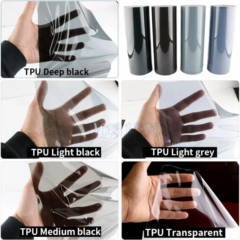 Ppf Self- TPU Car Headlight Anti Scratches Wrap Film Protective Car Taillights Film