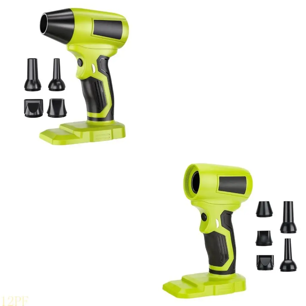 12PF Cordless Blower Lightweight Handheld Air Blower 130000RPM Brushless Motor Blower Powerful Wind Snow Blower