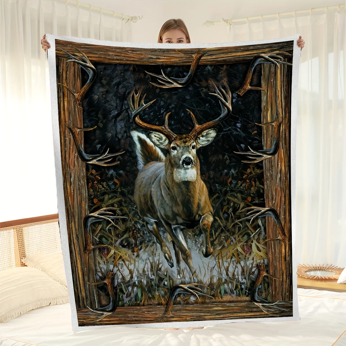Cozy Abyss Twisted Tentacle Flannel Throw Blanket - Versatile, Machine Washable for All Seasons