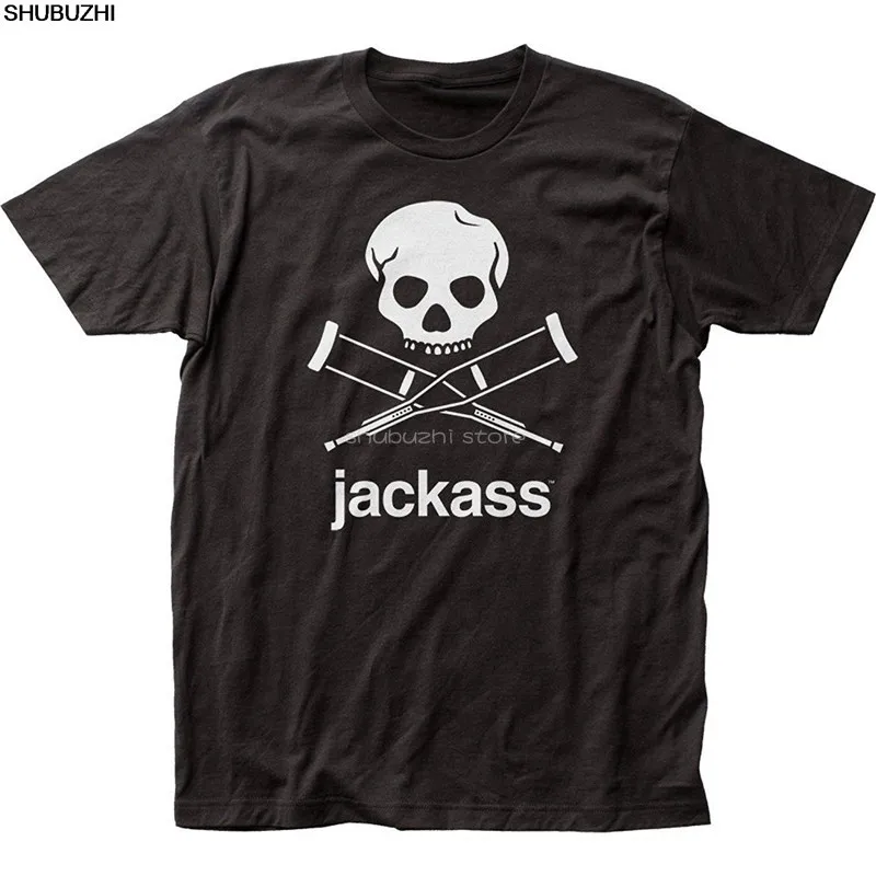 S-5XL Fashion Mens Jackass Logo Graphic Printed Black T Shirts Fashion Classic Unique gift 2026
