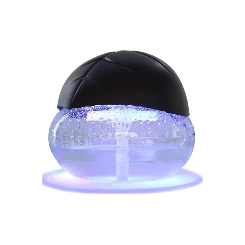 Lavadora de aire purificador a base de agua, más fresca de aire con luz ambiental que cambia de color de 7 LED