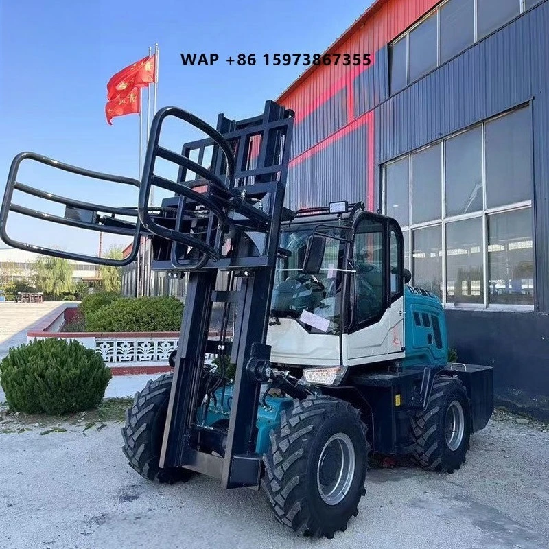 Hot Sale Mini Forklift 3 Ton Customized Forklift Spare Parts 3.5 Ton 5 Ton All Terrain Forklift with 4 Wheel Drive