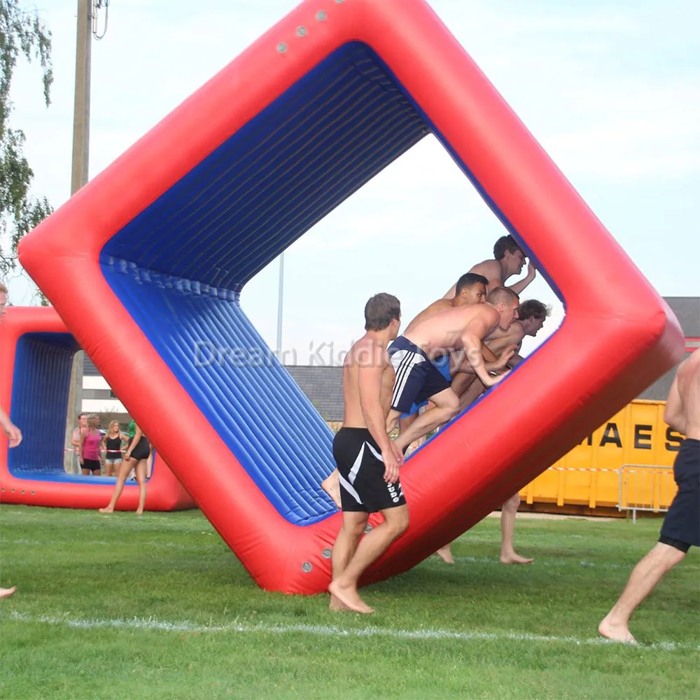 

Customized Outdoor Interactive Inflatable Walking Cube Roller for Adults and Kids(Customized Products)