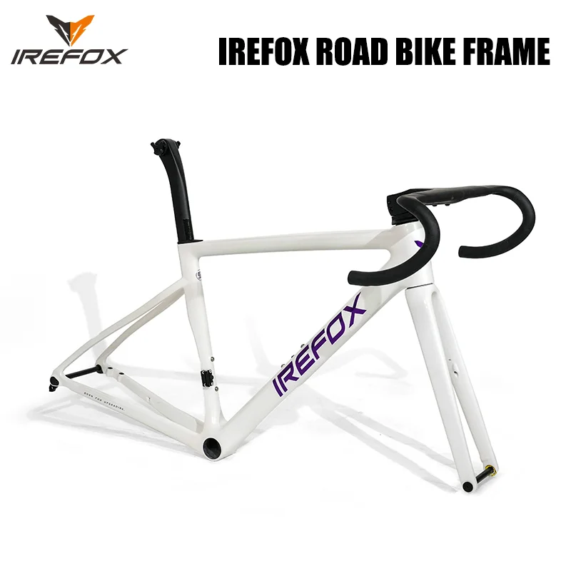 

IREFOX Full Carbon Bike Frame Disc Brake Full Carbon Fiber Road Bike Frameset Thru-axle 12x142mm Bicycle Frame for Road Biking
