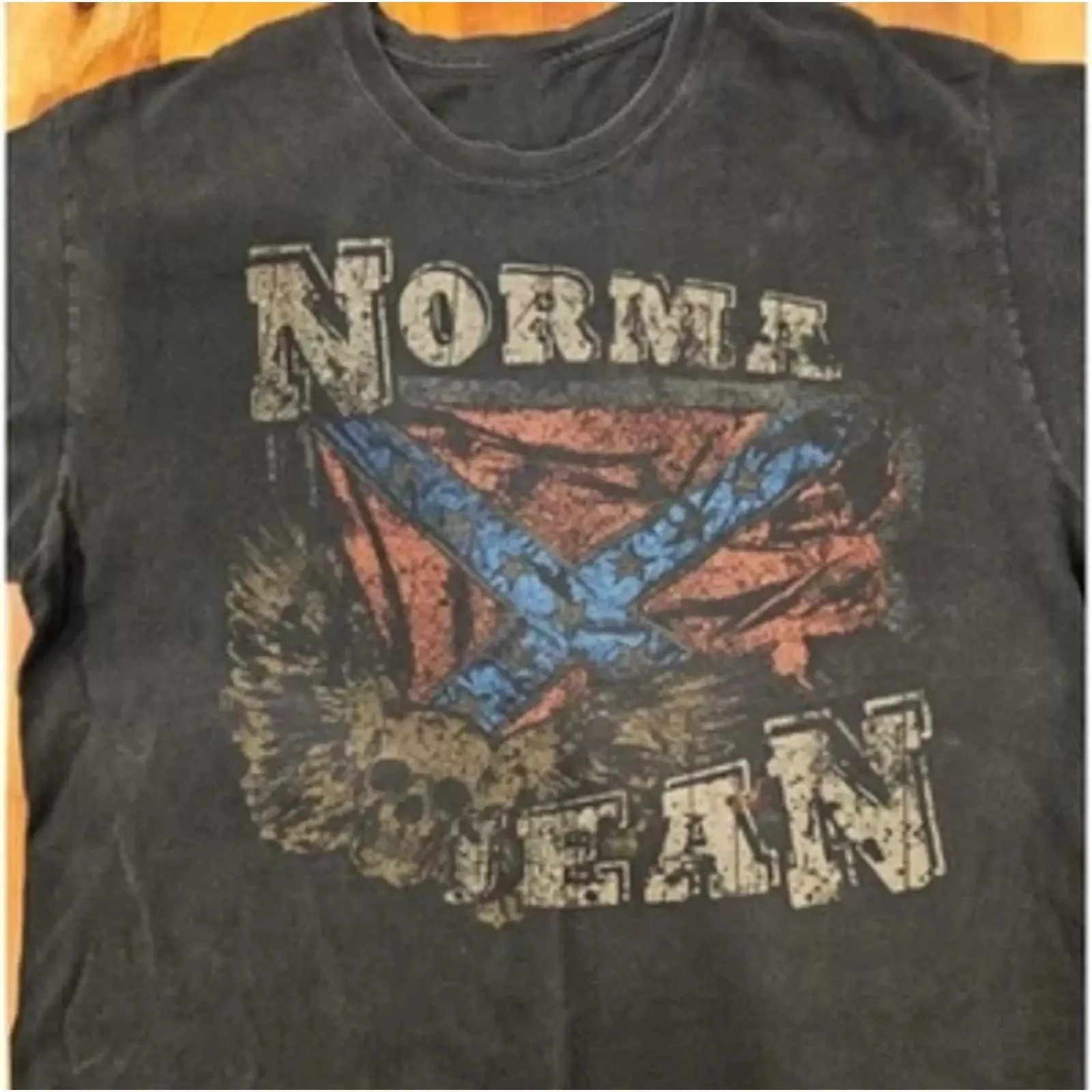 Rare Norma Jean Men All Size T Shirt 11D35 vintage Washed Top For Everyday Wear Stretched Casual Breathable Slightly homme
