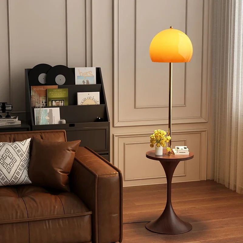 PLLY Contemporary Floor Lamp Luxury Living Room Bedroom Study Villa Hotel LED Retro Creativity Decorative Standing Light