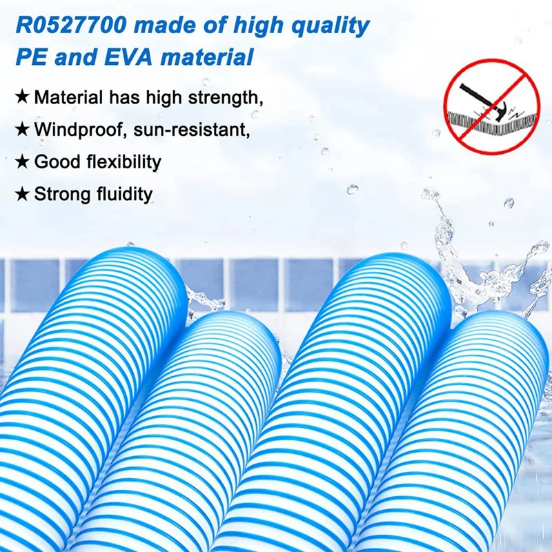 R0527700 Pool Cleaning Vacuum Hose Replacement Parts For MX6,MX8 Swimming Pool Cleaner