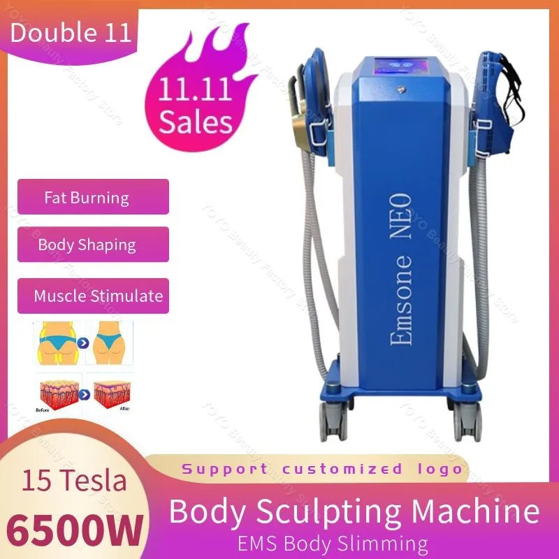 

2025 EMS NEO Body Slimming Sculpting Emsone NEO 6500W Machine RF Fat Burning Nova Weight Lose Electromagnetic Muscle Stimulate