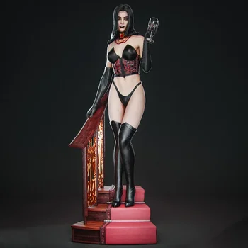 Selene-ミニチュア樹脂フィギュア,塗装されていないプラスチックモデルキット,a407,1:24