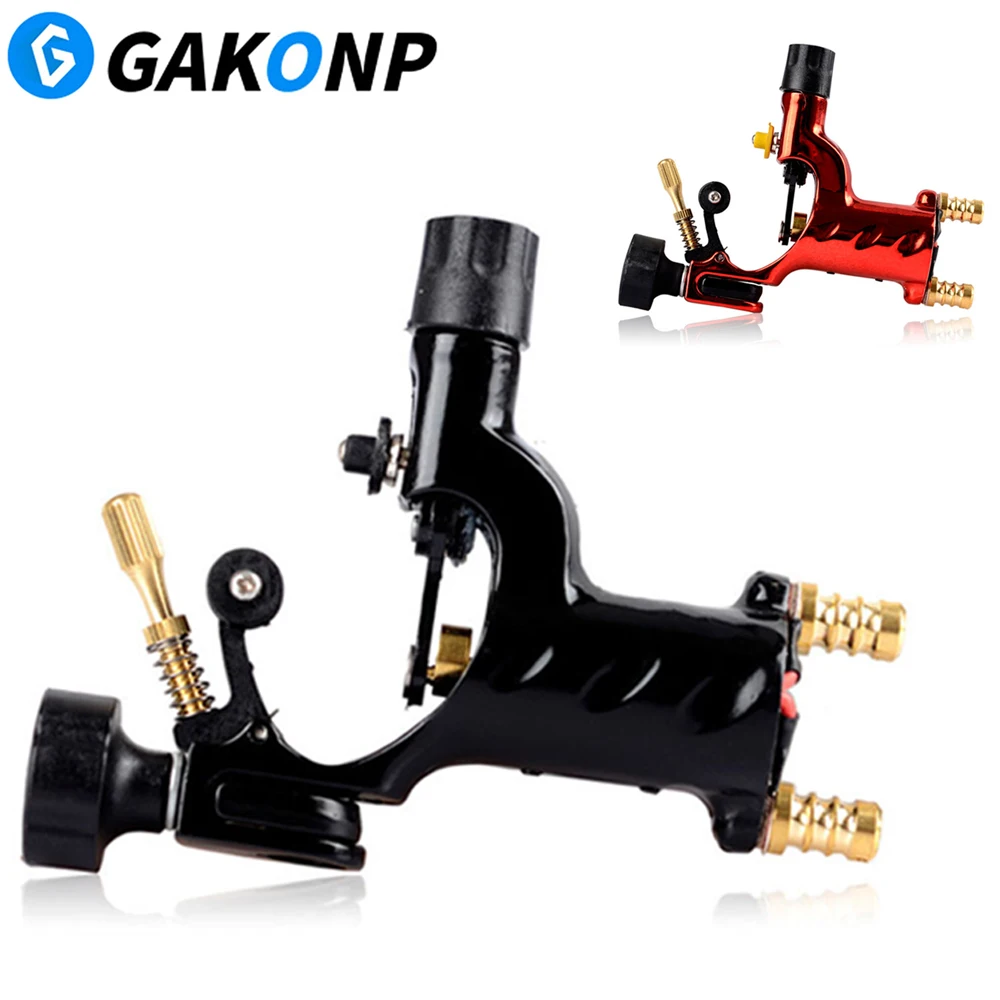 

Professional Mini Rotary Tattoo Machine Black Red Tatoo Gun Shader Liner for Tattoo Permanent Makeup Tool Supply