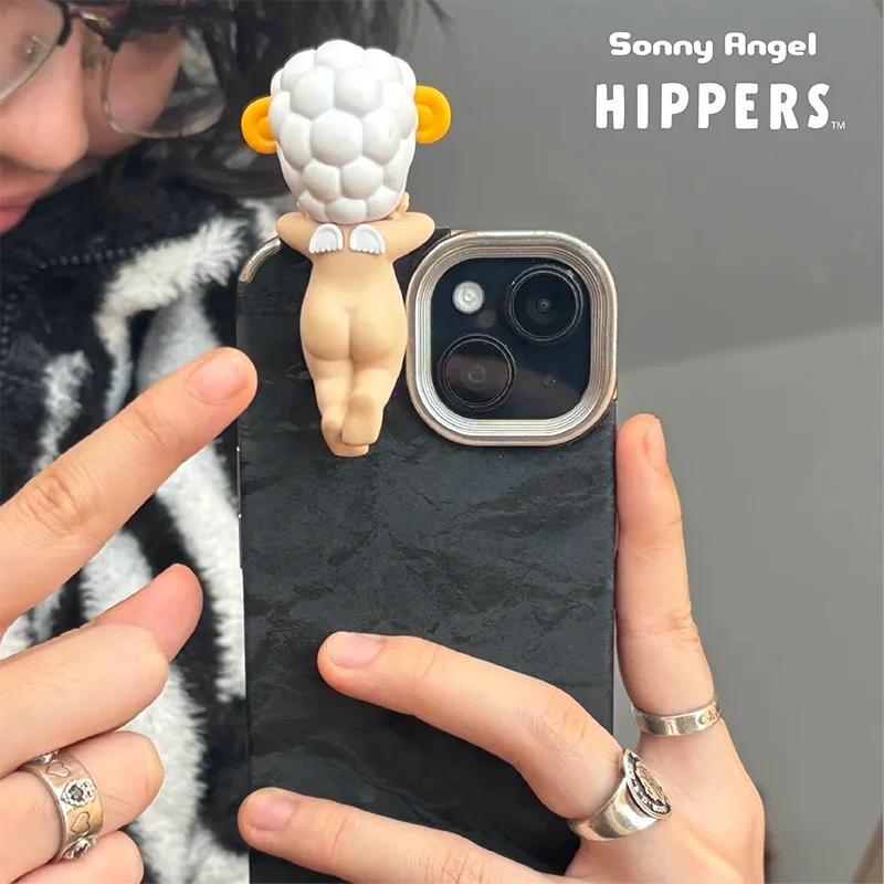 

Аутентичный милый чехол для телефона SonnyAngel, аксессуар, выскакивающий ангел, модная игрушка, слепая коробка, кукла, исцеление, настольный орнамент, игрушки