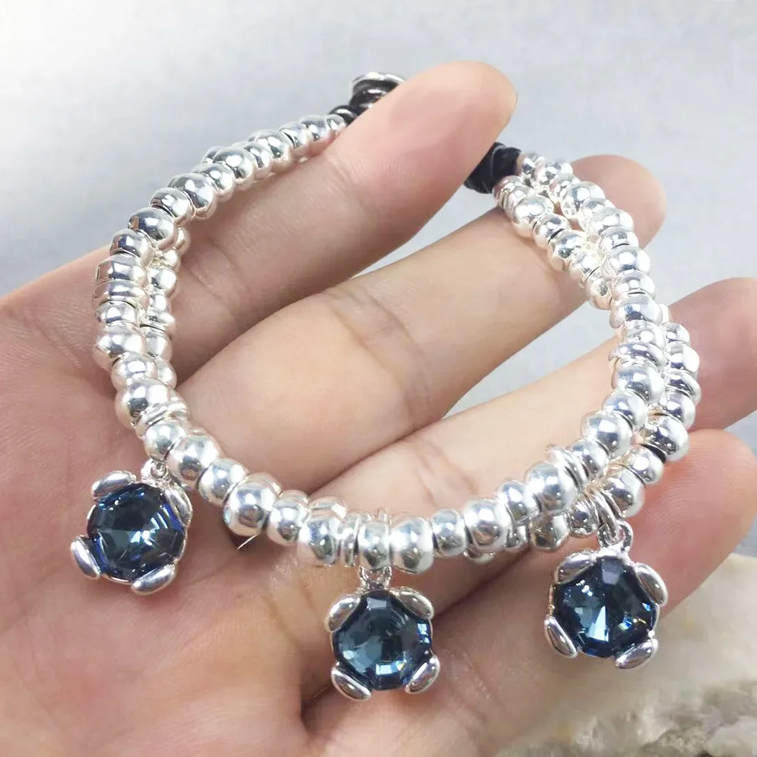 2024 UNOde50 new popular high quality luxury gemstone pendant bracelet for women romantic jewelry gifts