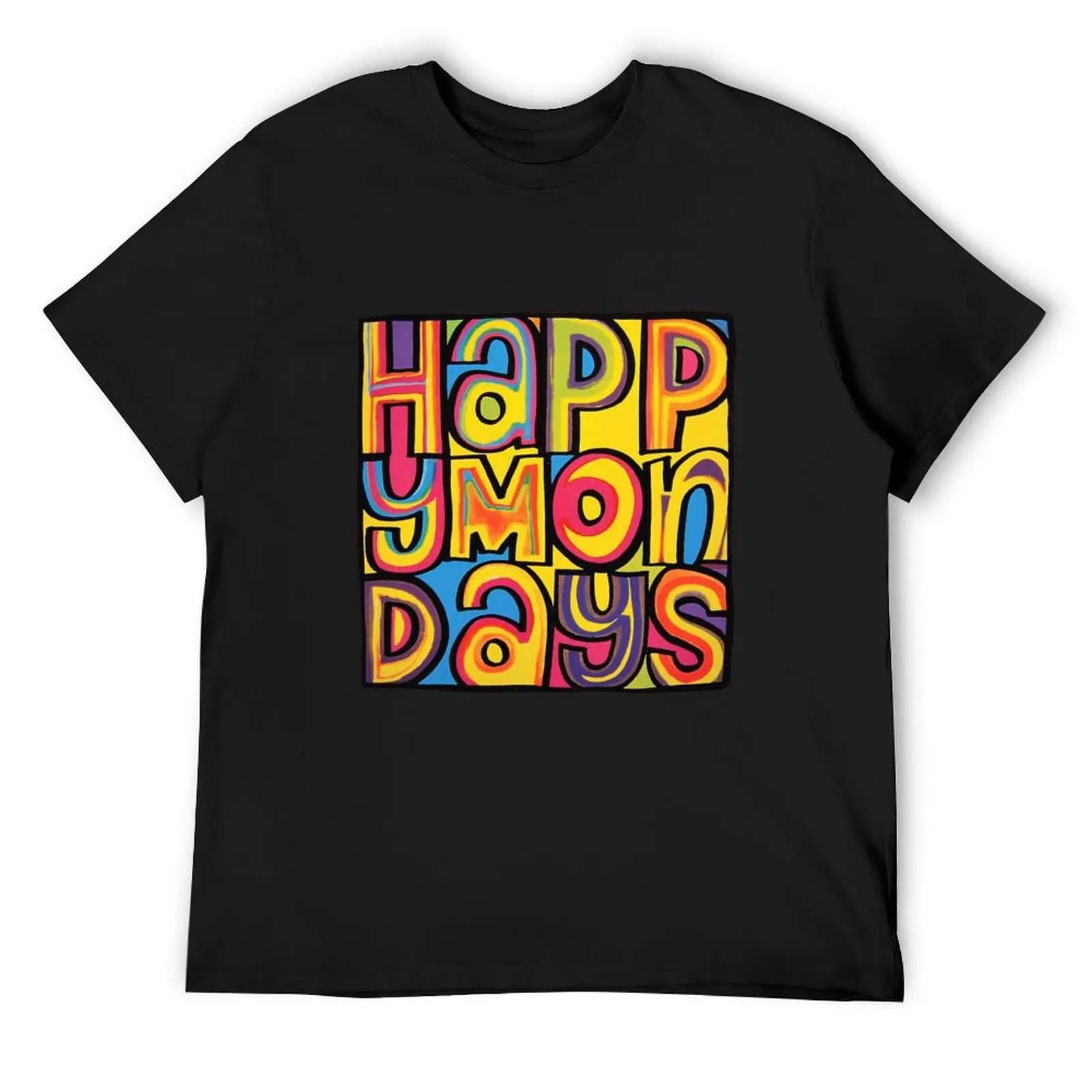 

Happy Mondays T-Shirt T-Shirt blanks tops hippie clothes shirts graphic men clothing