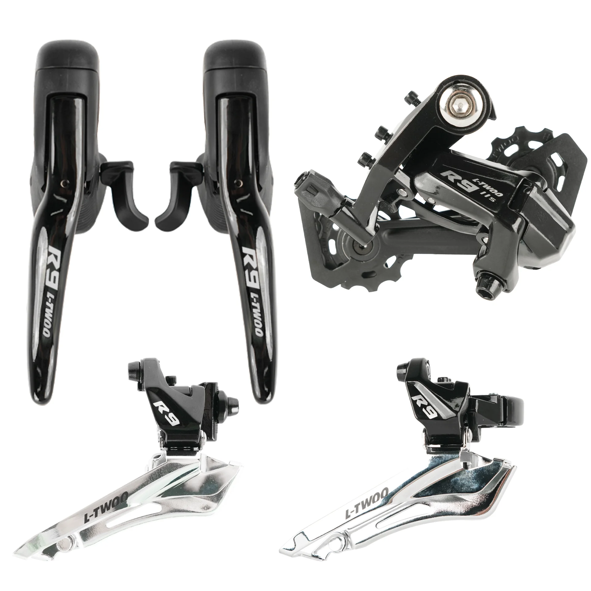 LTWOO R9 + ZRACE Crank Brake Cassette Chain, 2x11 Speed, 22s Road Groupset, for Road Bike Bicycle 5800, R7000