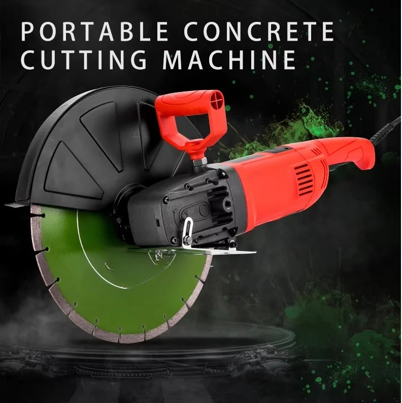 Electric Power Portable Concrete Cutting Machine High Quality Wall Slotting Machine Wood Cutting Saw